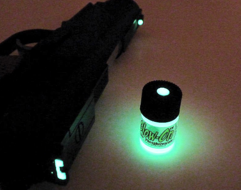 Original Color Gun Night Sights Paint Small 2.3 ml Vial. Concentrated  Bright Long Lasting Glow. 