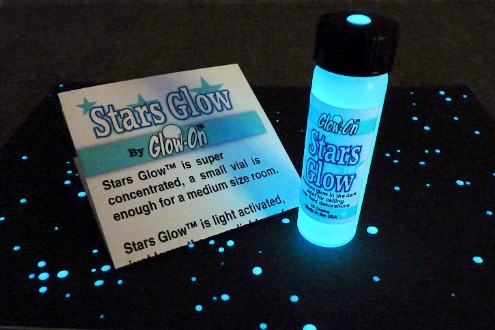 Glow-on® Super Phosphorescent Glow Paint Small 2.3 Ml Vial YELLOW 